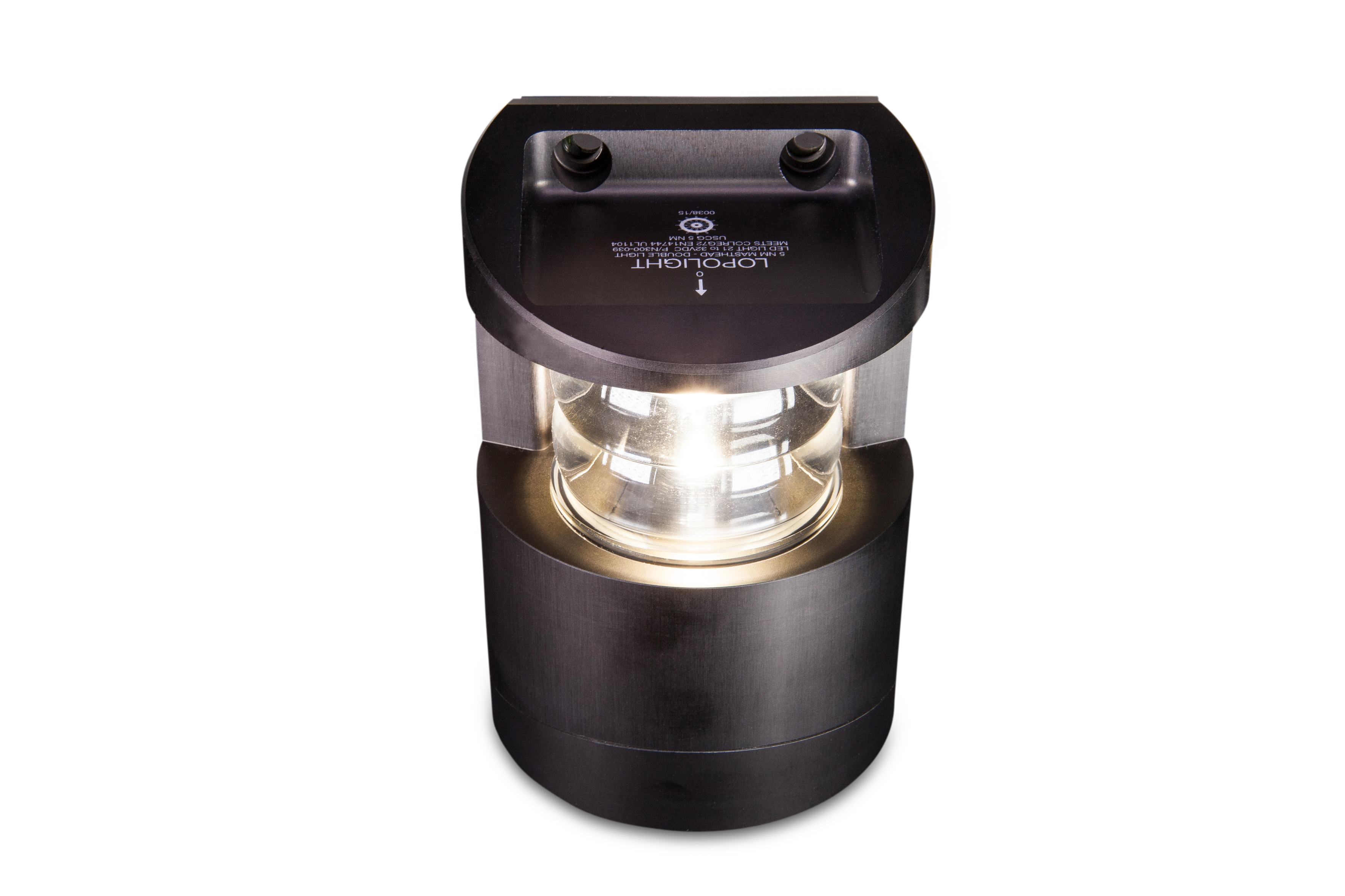 6nm 225° White, Masthead, Double, black anodized 6nm 225° White, Masthead, Double, black anodized